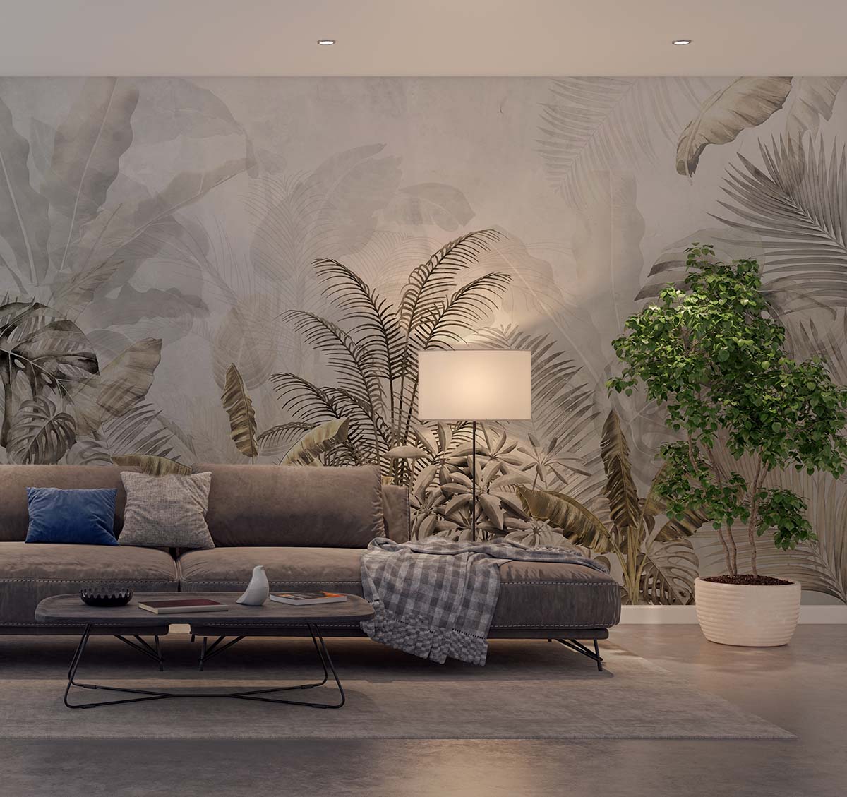 Luxury Dining Room Accent Wall